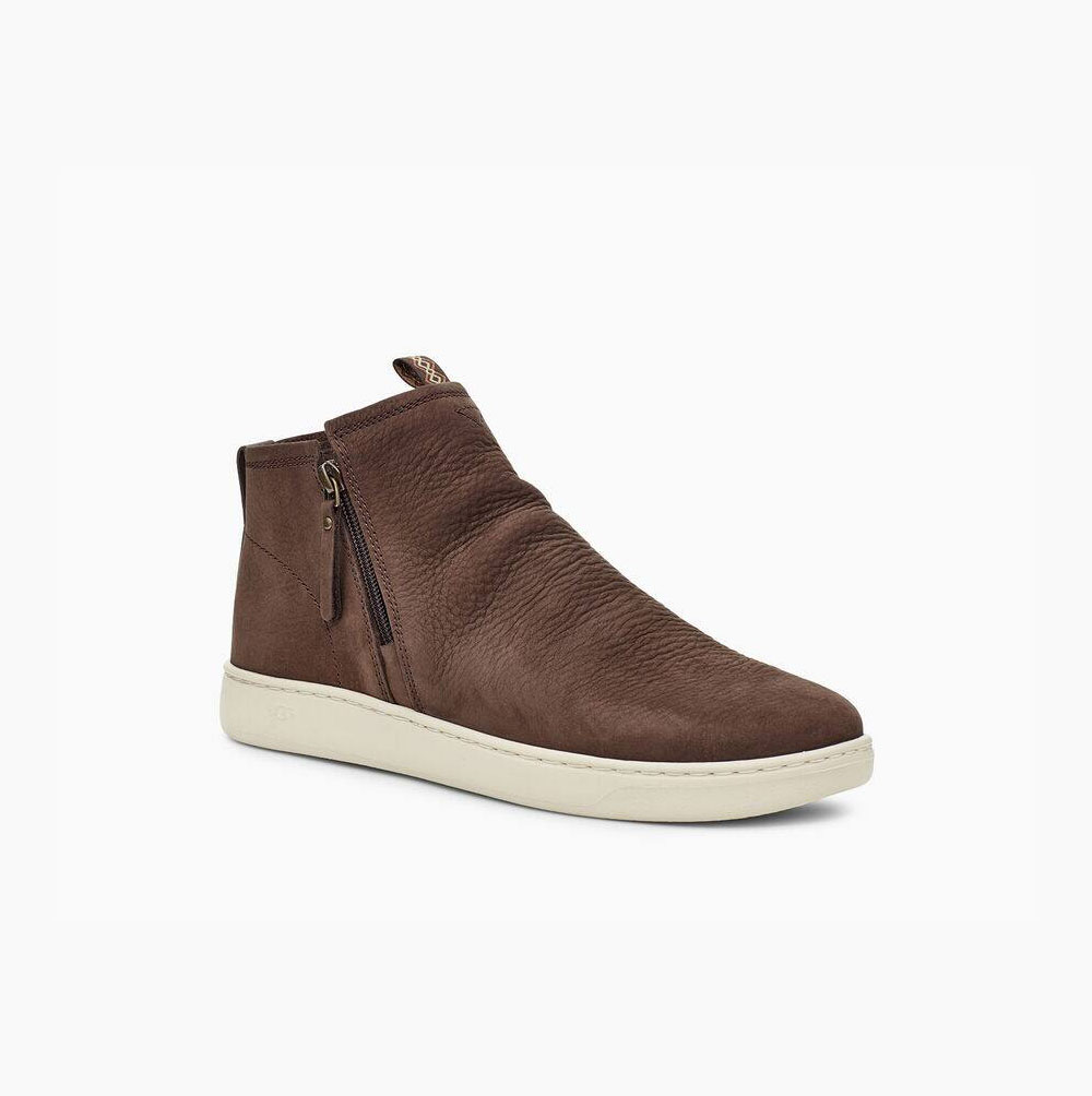 UGG Pismo Zip - Joggesko Herre - Brune (NO-W428)